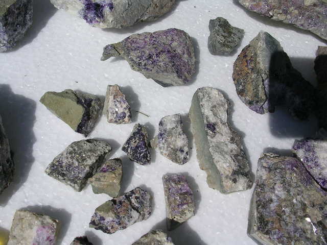 Close-up of Purple Fluorite 2